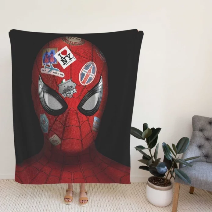 Spider-Man Far From Home Marvel MCU Film Fleece Blanket