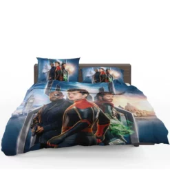 Spider-Man Far From Home Movie Mysterio Nick Fury Bedding Set