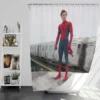 Spider-Man Homecoming Movie Bath Shower Curtain