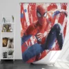 Spider-Man PS4 Marvel Bath Shower Curtain