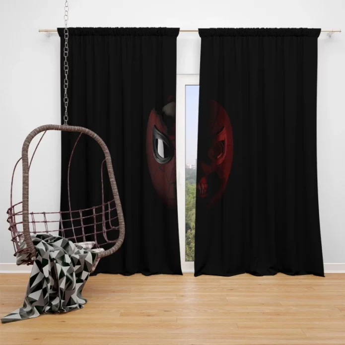 Spider-Man Zombie Movie Window Curtain