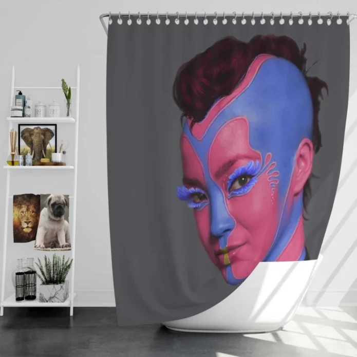 Star Trek Into Darkness Movie Bath Shower Curtain