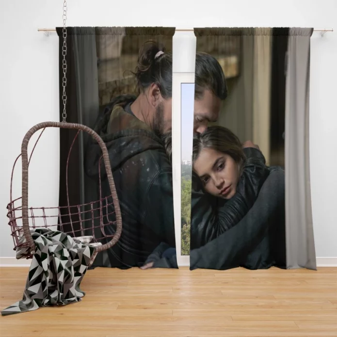 Sweet Girl Movie Jason Momoa Isabela Merced Window Curtain