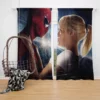 The Amazing Spider-Man Movie Gwen Stacy Window Curtain