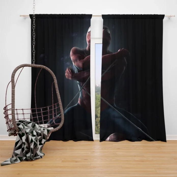 The Amazing Spider-Man Movie Window Curtain