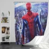 The Amazing Spider-man Poster enhanced Movie Bath Shower Curtain