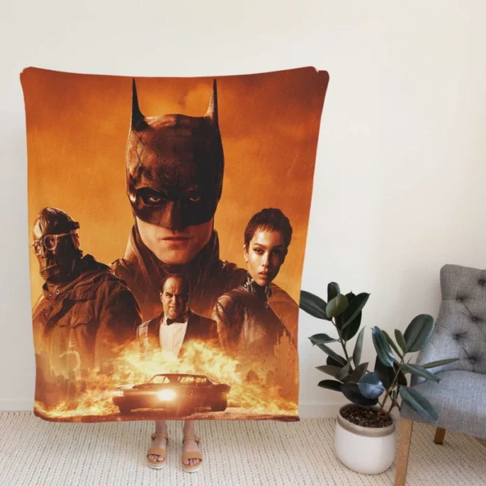 The Batman Movie Gotham City Fleece Blanket