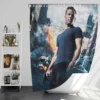 The Bourne Ultimatum Movie Matt Damon Bath Shower Curtain