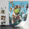 The Croods A New Age Movie Eep Guy Bath Shower Curtain