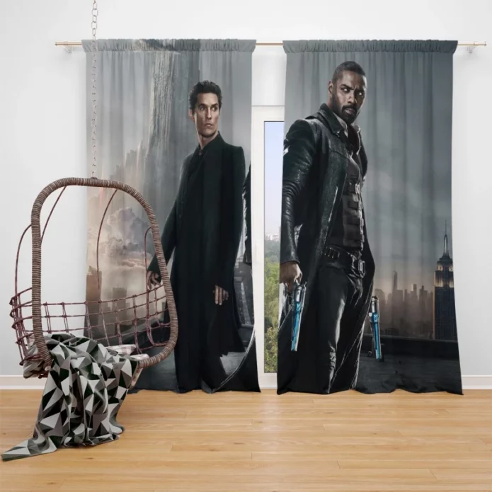 The Dark Tower Movie Idris Elba Window Curtain