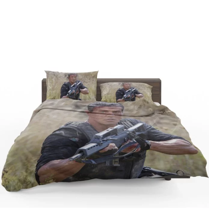 The Expendables 3 Movie Barney Ross Sylvester Stallone Bedding Set