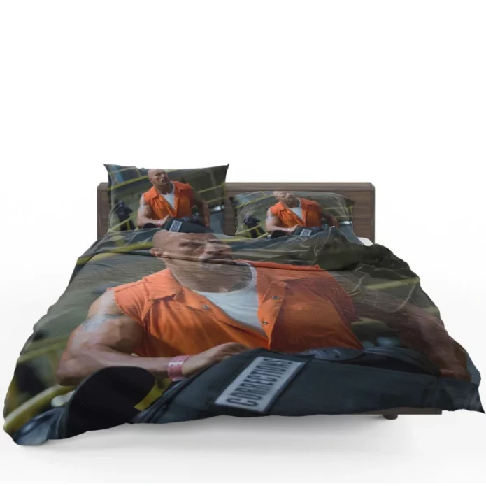 The Fate of The Furious Movie Luke Hobbs Bedding Set