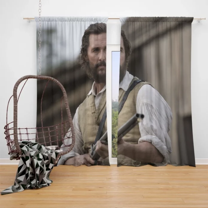 The Free State of Jones Movie Matthew McConaughey Window Curtain