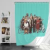 The French Dispatch Movie Bath Shower Curtain
