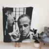 The Godfather Movie Marlon Brando Fleece Blanket
