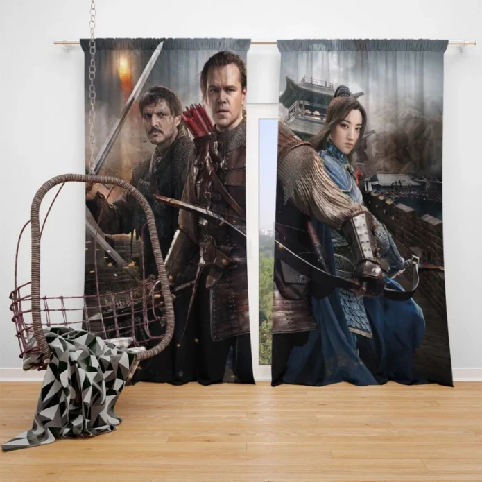 The Great Wall Movie Matt Damon Window Curtain