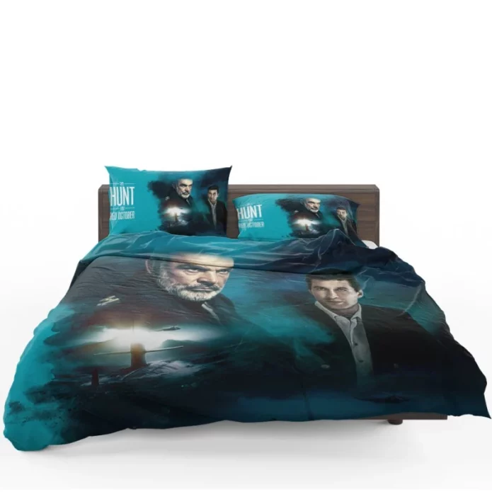 The Hunt for Red October Movie Sean Connery Alec Baldwin Bedding Set