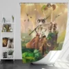 The Ice Age Adventures of Buck Wild Movie Bath Shower Curtain