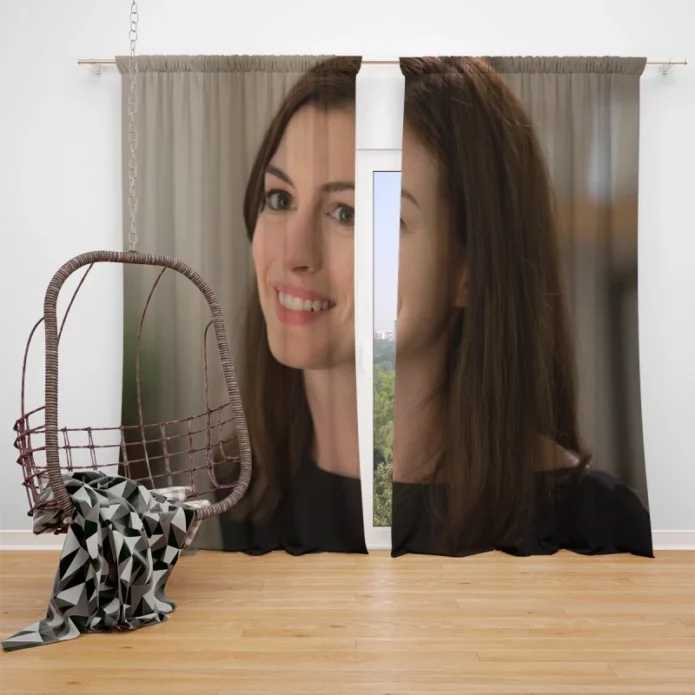 The Intern Movie Anne Hathaway Window Curtain
