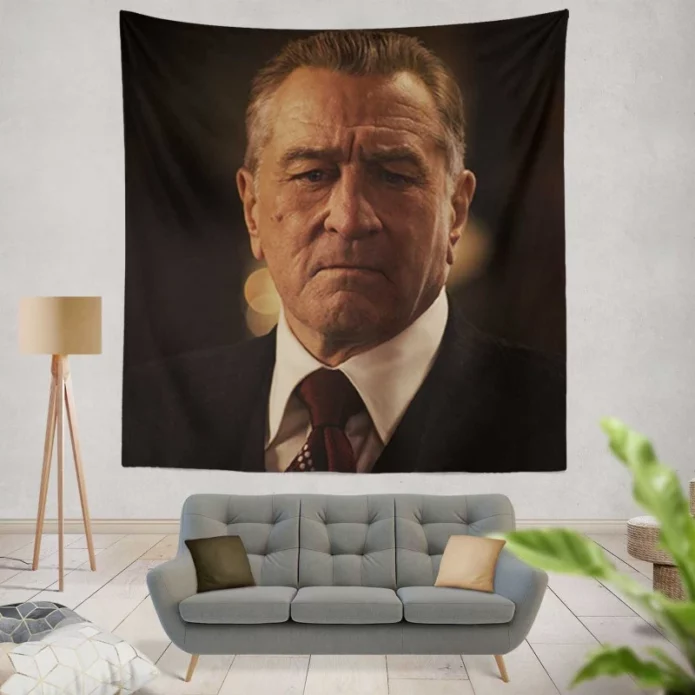 The Irishman Movie Robert De Niro Wall Hanging Tapestry