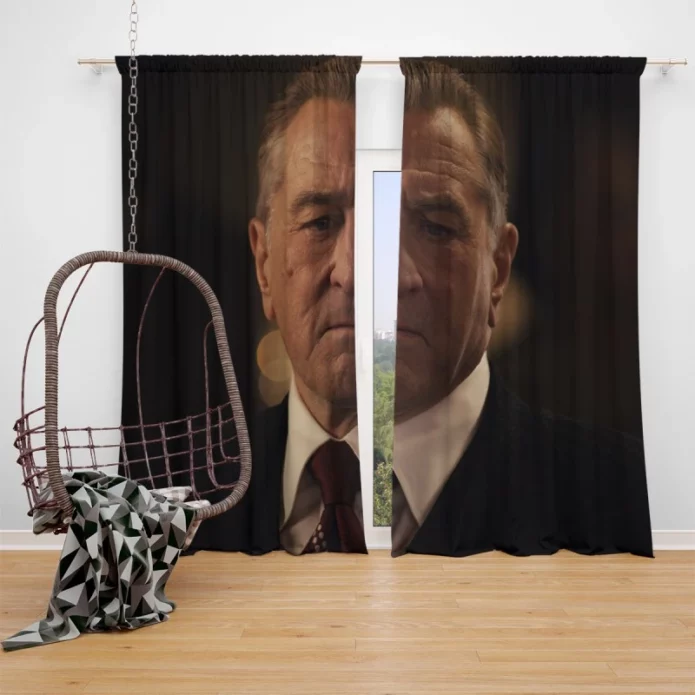 The Irishman Movie Robert De Niro Window Curtain