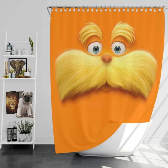 The Lorax Movie Bath Shower Curtain