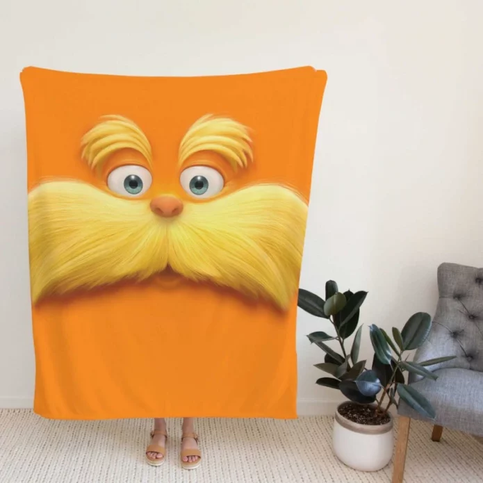 The Lorax Movie Fleece Blanket