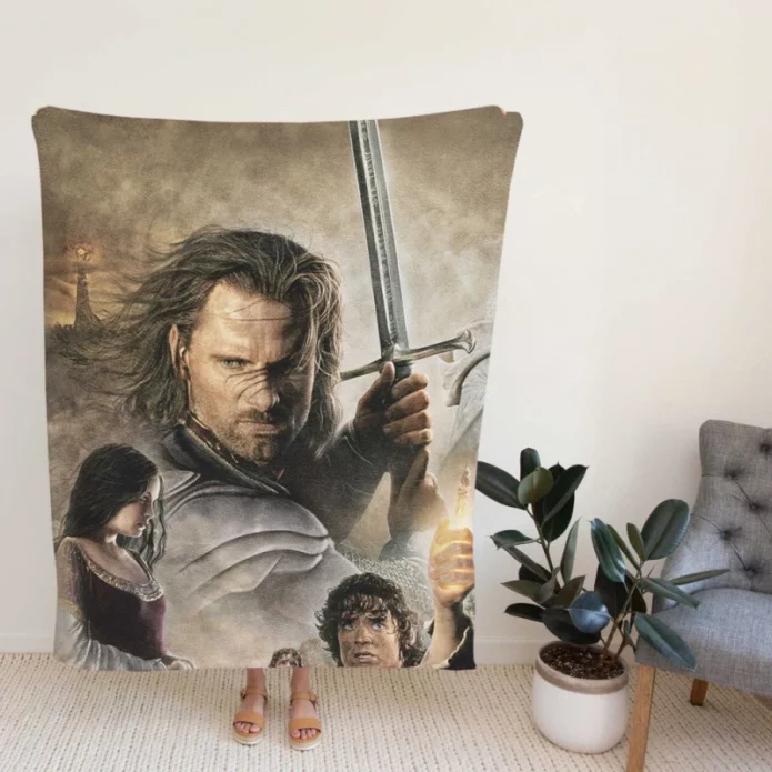 The Lord of the Rings The Return of the King Movie Fleece Blanket