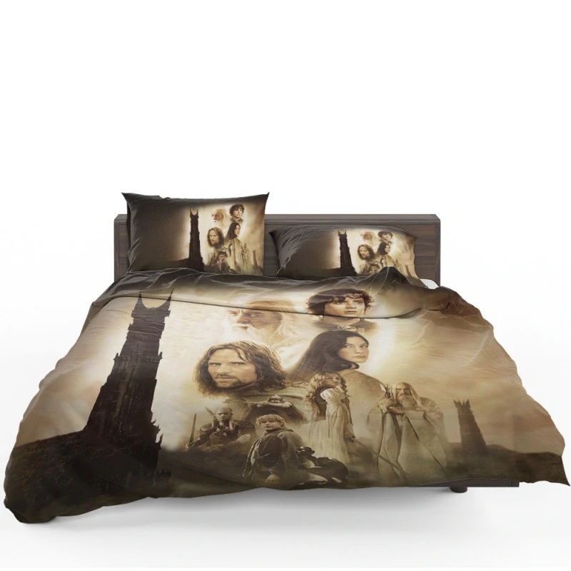 The Lord Of The Rings The Two Towers Movie Sherpa Fleece Blanket