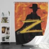 The Mask of Zorro Movie Bath Shower Curtain