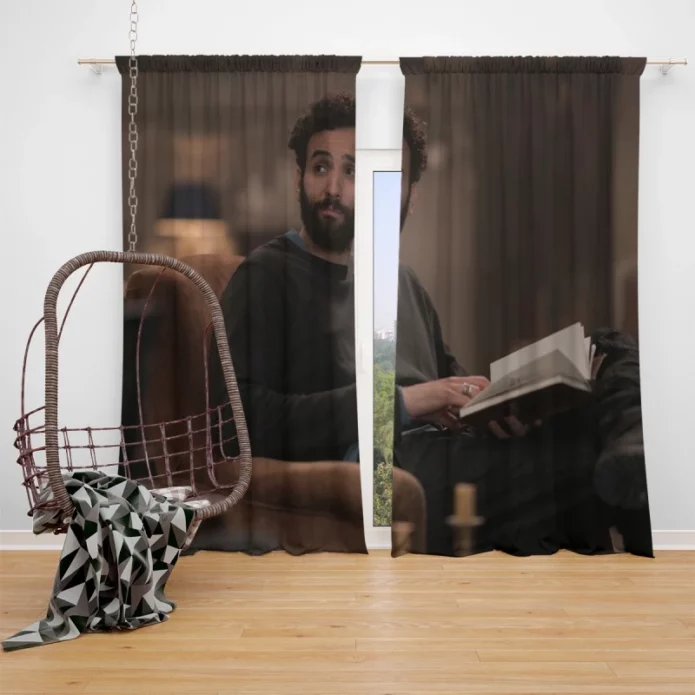 The Old Guard Movie Yusuf Al-Kaysani Window Curtain