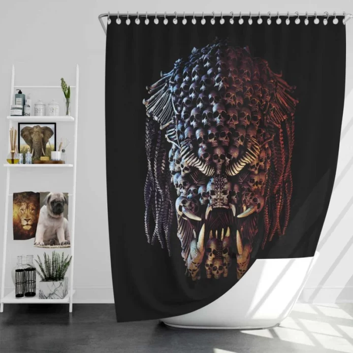 The Predator Movie Bath Shower Curtain