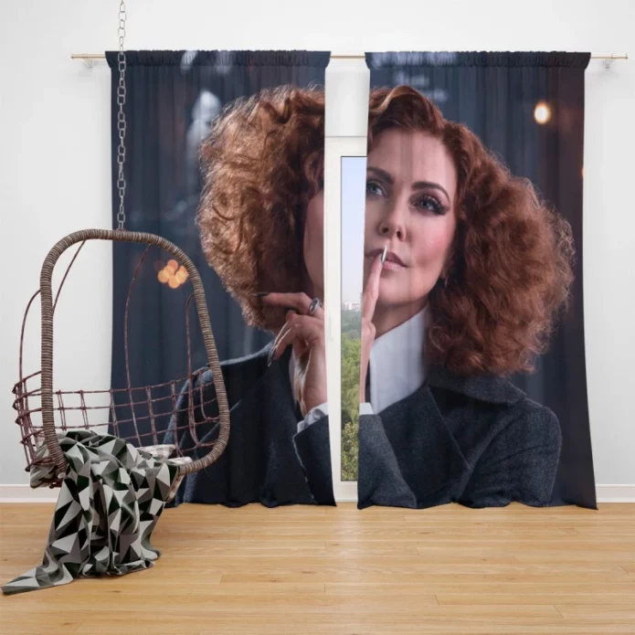 The School for Good and Evil Movie Charlize Theron Window Curtain