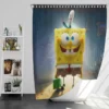 The SpongeBob Movie Sponge on the Run Movie Bath Shower Curtain