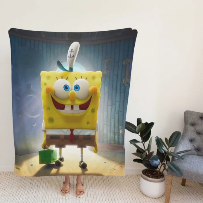 The SpongeBob Movie Sponge on the Run Movie Fleece Blanket