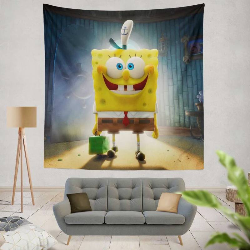 Spongebob sales wall tapestry