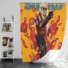 The Suicide Squad Movie Savant DC Comics Bath Shower Curtain