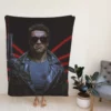 The Terminator Movie Fleece Blanket