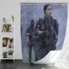The Tomorrow War Movie Seychelle Gabriel Bath Shower Curtain