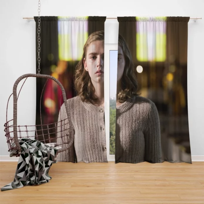 The Unholy Movie Cricket Brown Window Curtain