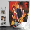 The World Is Not Enough Movie Sophie Marceau Bath Shower Curtain