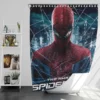 The new Amazing Spider-man suit Movie Bath Shower Curtain