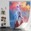 Thor Love and Thunder Movie Marvel Bath Shower Curtain