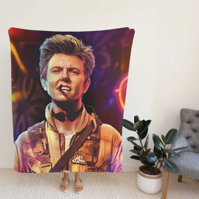 Tig Notaro as Marianne Peters in Army of the Dead Movie Fleece Blanket