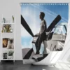 Top Gun Maverick Action Movie Tom Cruise Bath Shower Curtain