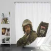 Top Gun Maverick Movie Jay Ellis Bath Shower Curtain