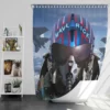 Top Gun Movie Bath Shower Curtain