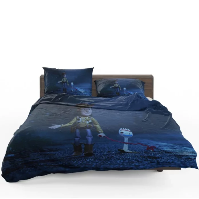 Toy Story 4 Movie Forky Woody Bedding Set