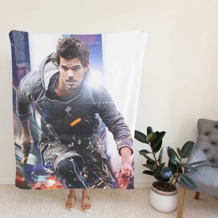Tracers Movie Taylor Lautner Fleece Blanket