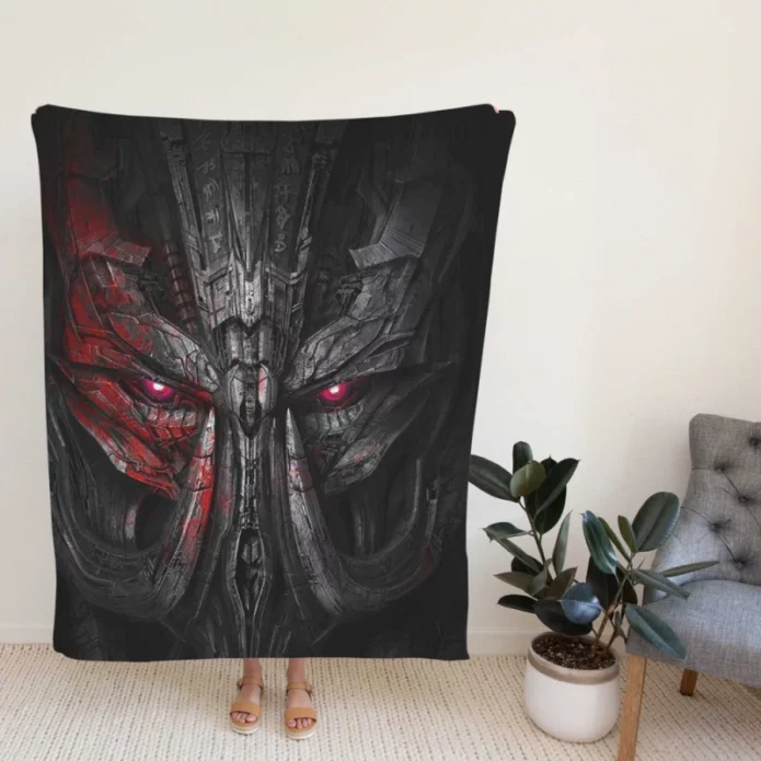 Transformers The Last Knight Movie Megatron Fleece Blanket